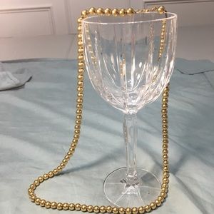 15” Monet gold bead necklace